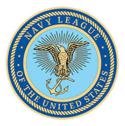 Emblem of the Navy League of the United States featuring an eagle and anchor.