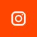 Instagram logo in white on an orange background.