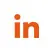 LinkedIn logo in orange and blue gradient. LinkedIn logo in orange and blue gradient.